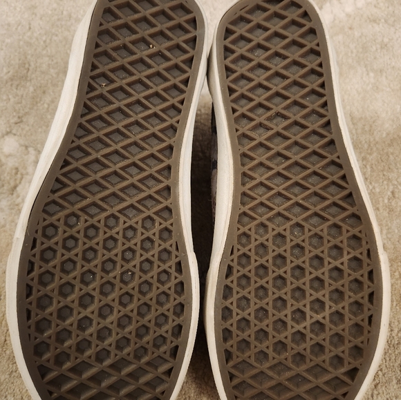 VANS Old Skool Trainers Moody Floral Lace Up Shoes Gray Suede Womens 5.5 Men's 4 - Picture 7 of 7